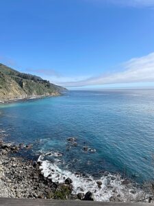 Beautiful ocean view from Esalen