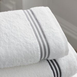two white towels