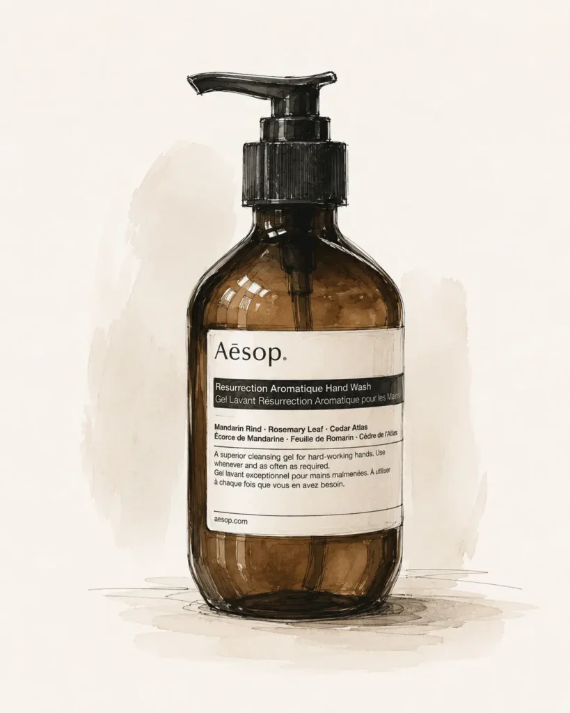 SonderBeaut aesop hand wash