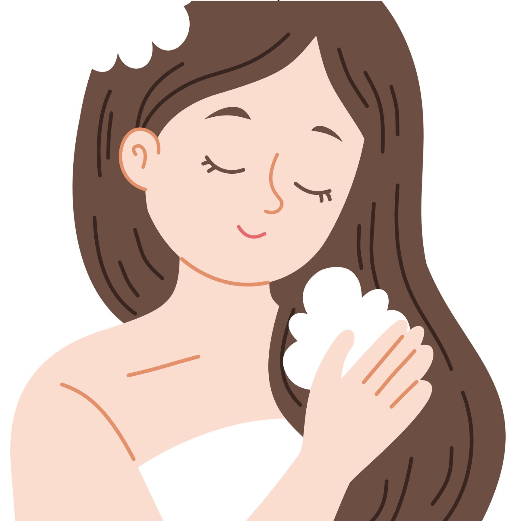 SonderBeaut animated woman washing hair
