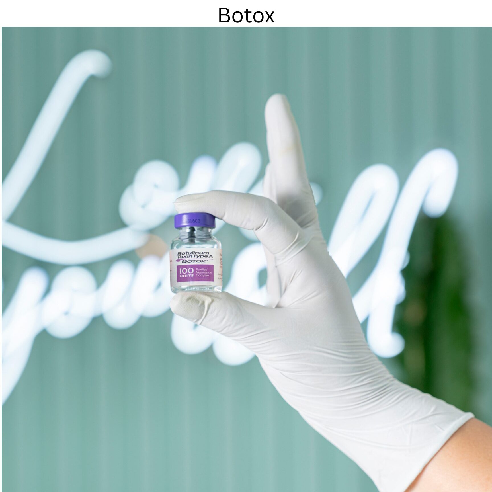 Botox vial