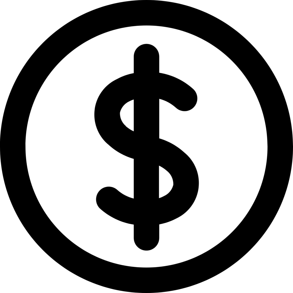 cash sign