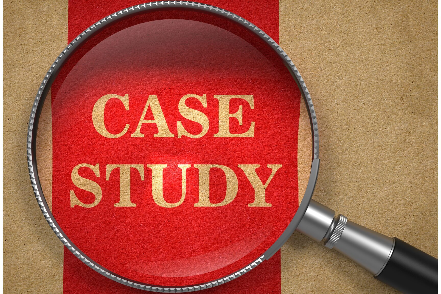 SonderBeaut Magnifying glass over the words "Case Study"